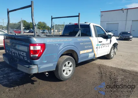2022 Ford F-150 Xl z USA, uszkodzony, nr VIN 1FTMF1CB6NKE31828